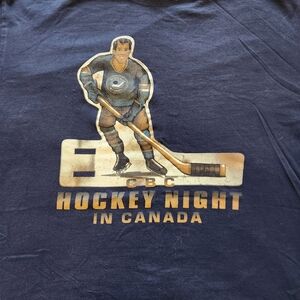 CBC Hockey Night in Canada T-Shirt Size Large